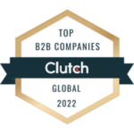 Clutch - Unity Interiors Award, Top B2B companies - Global 2022