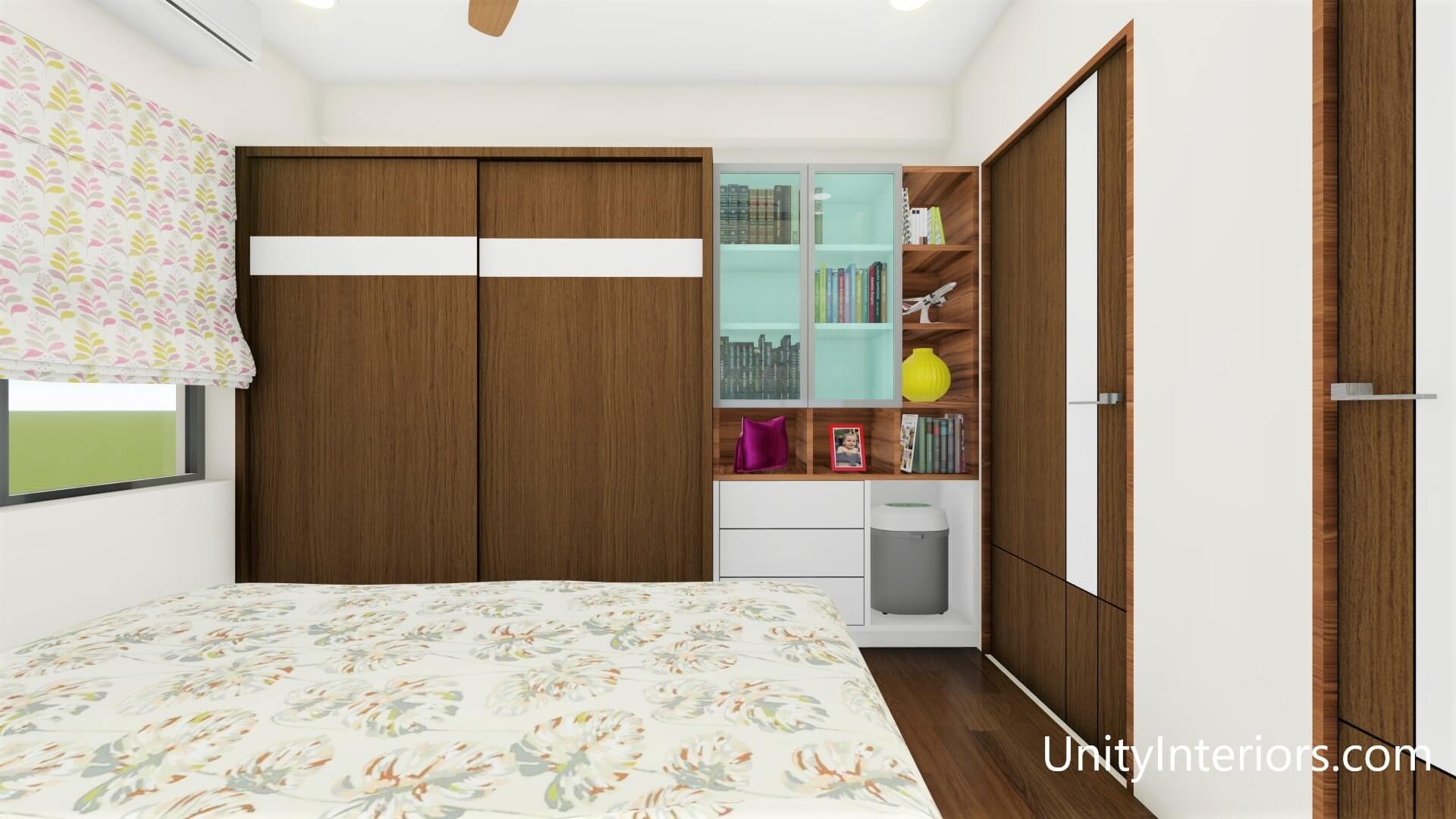 Interior Designer in Ahmedabad, Bedroom Design Ideas, Unity Interiors, Interior designing in budget