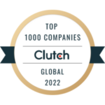 Clutch - Unity Interiors Award, Top 1000 companies - Global 2022